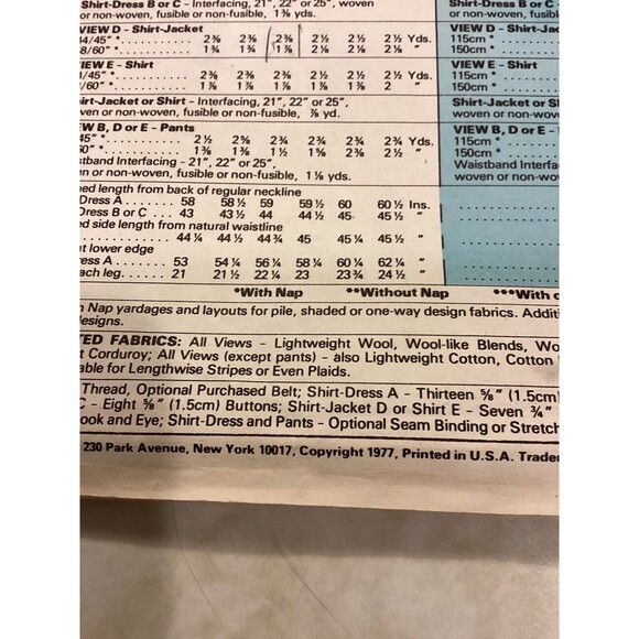 McCalls 5710 70s Dress Top Jacket Coat Pants Career Cut Sz 14 Complete - Picture 5 of 12